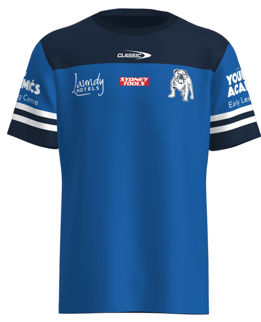 Canterbury Bulldogs NRL Mens Captains Run Tee