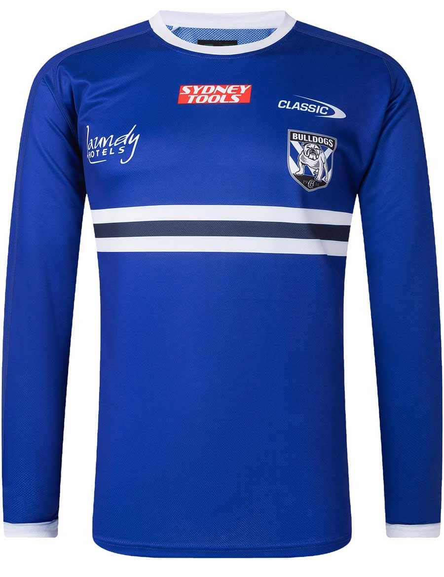 Canterbury Bulldogs NRL Long Sleeve Training Tee