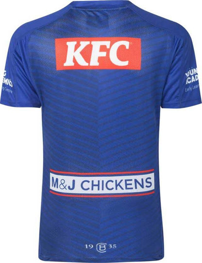 Canterbury Bulldogs NRL Mens Navy Training Shirt