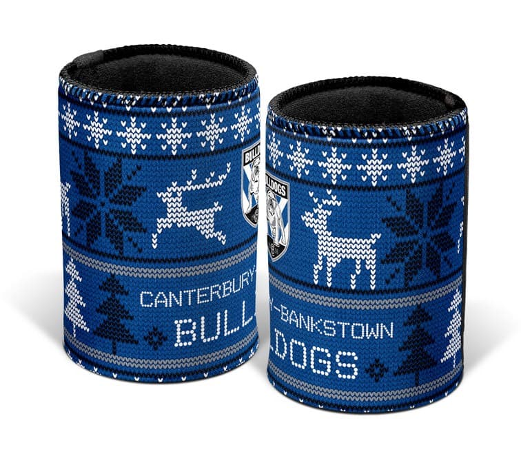 Canterbury Bulldogs NRL Christmas Can Cooler