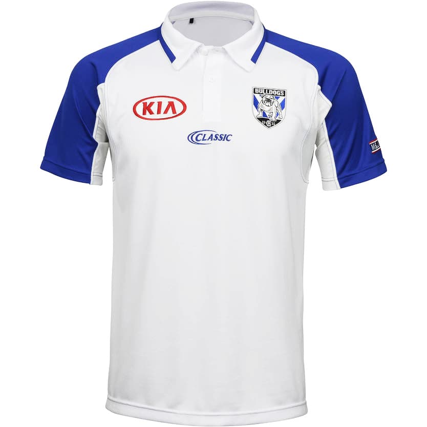 Canterbury Bulldogs Mens Coaches Media Polo Shirt