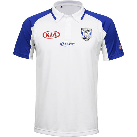 Canterbury Bulldogs Mens Coaches Media Polo Shirt