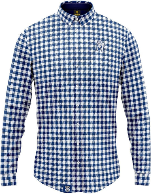 Canterbury Bulldogs NRL Mens Dawson Business Shirt