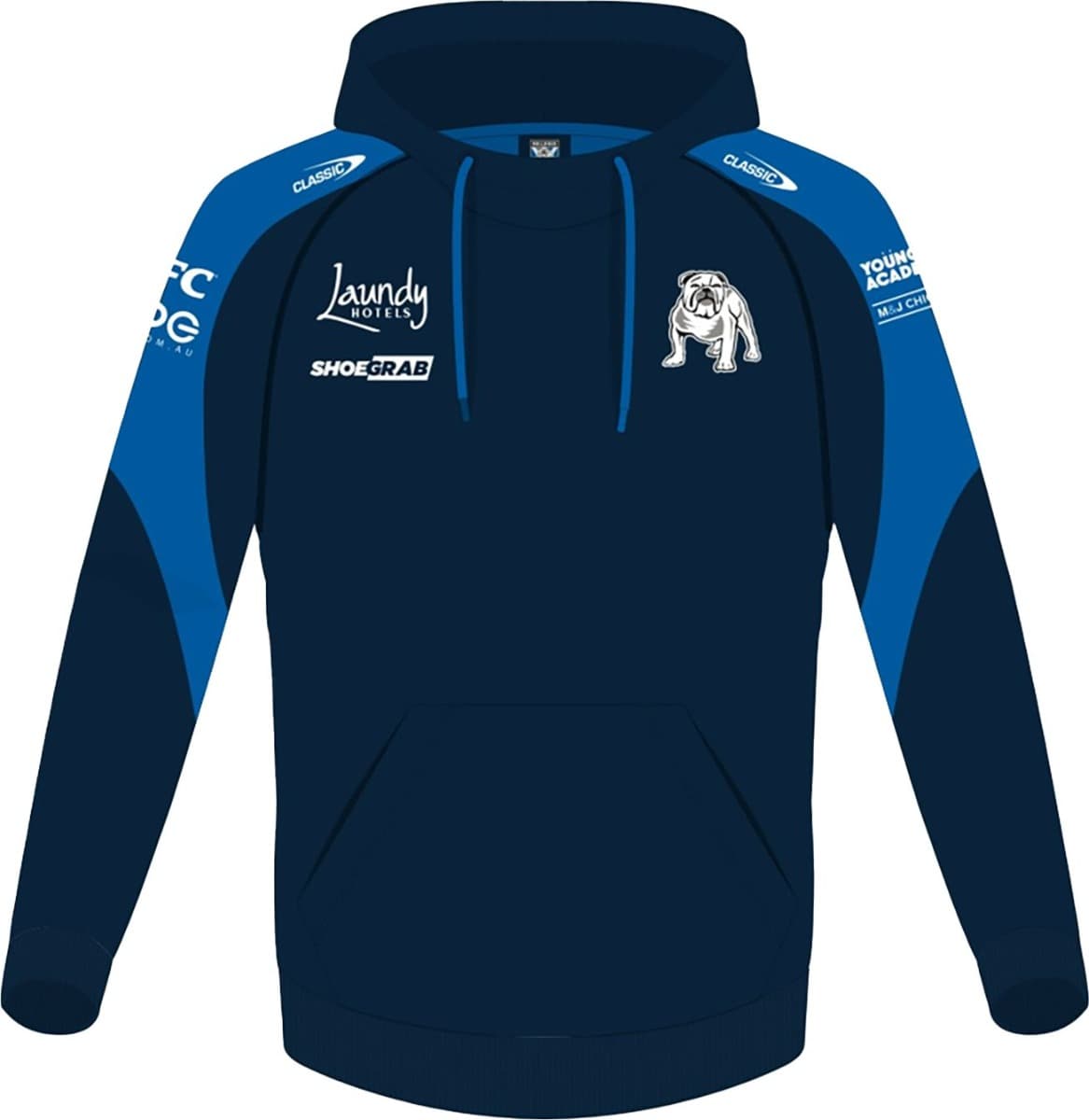 Canterbury Bulldogs 2024 NRL Kids Pullover Hoodie
