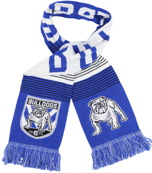 Canterbury Bulldogs NRL Adults Linebreak Scarf