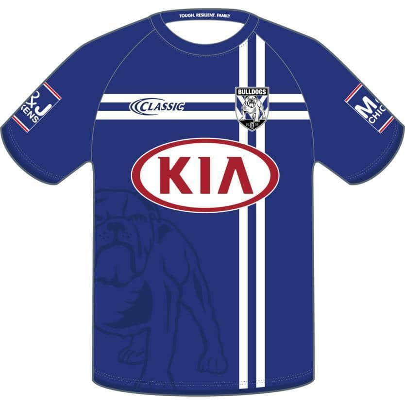 Canterbury Bulldogs Mens Warm Up Tee