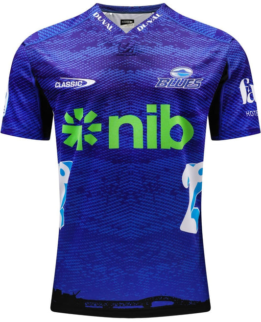 Auckland Blues 2024 Rugby Union Mens Home Jersey