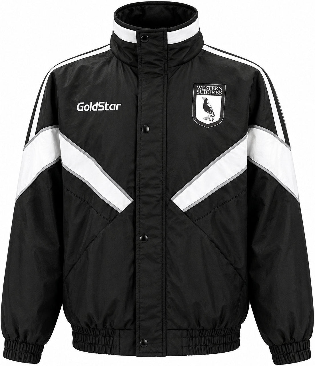 Western Suburbs Magpies 2026 NRL Mens Retro Winter Jacket