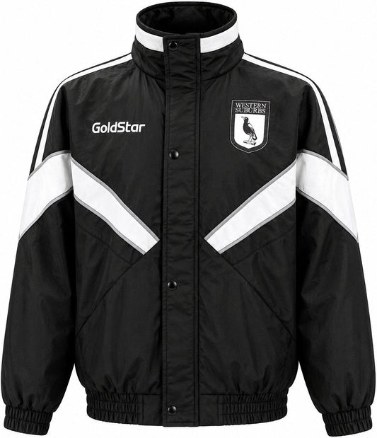 Western Suburbs Magpies 2026 NRL Mens Retro Winter Jacket