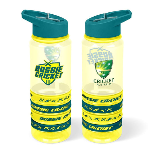 Cricket Australia Tritan 650ml Drink Bottle with Bands
