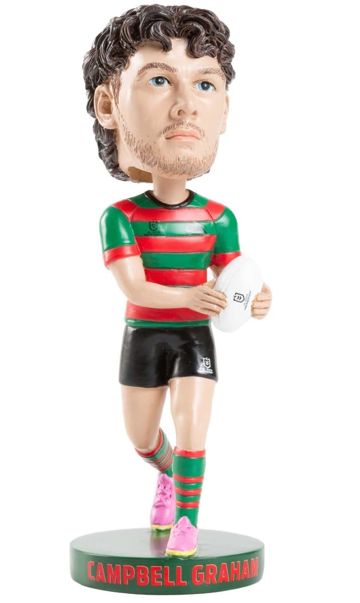 South Sydney Rabitohs NRL Campbell Graham Bobblehead
