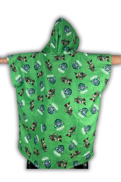 Canberra Raiders NRL Kids Hooded Beach Towel