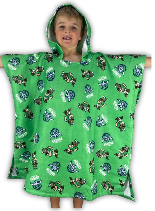 Canberra Raiders NRL Kids Hooded Beach Towel