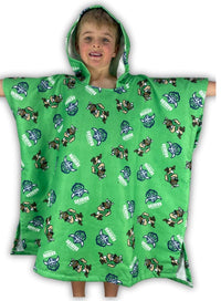 Canberra Raiders NRL Kids Hooded Beach Towel