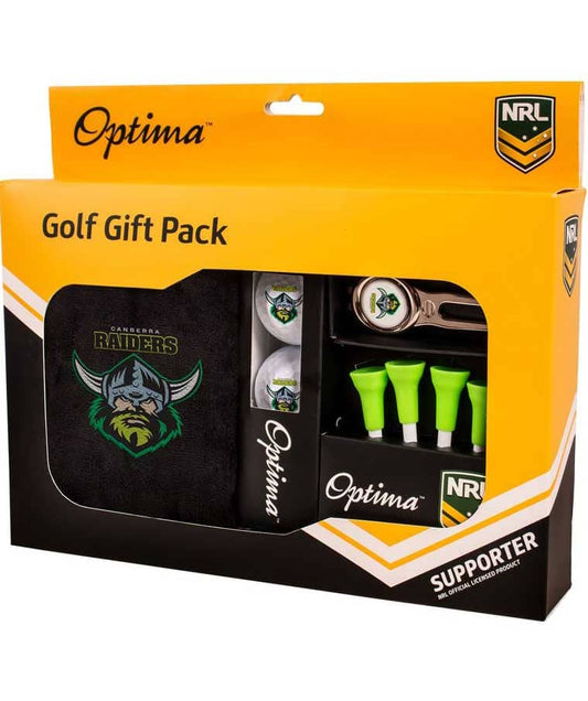 Canberra Raiders NRL Golf Gift Pack