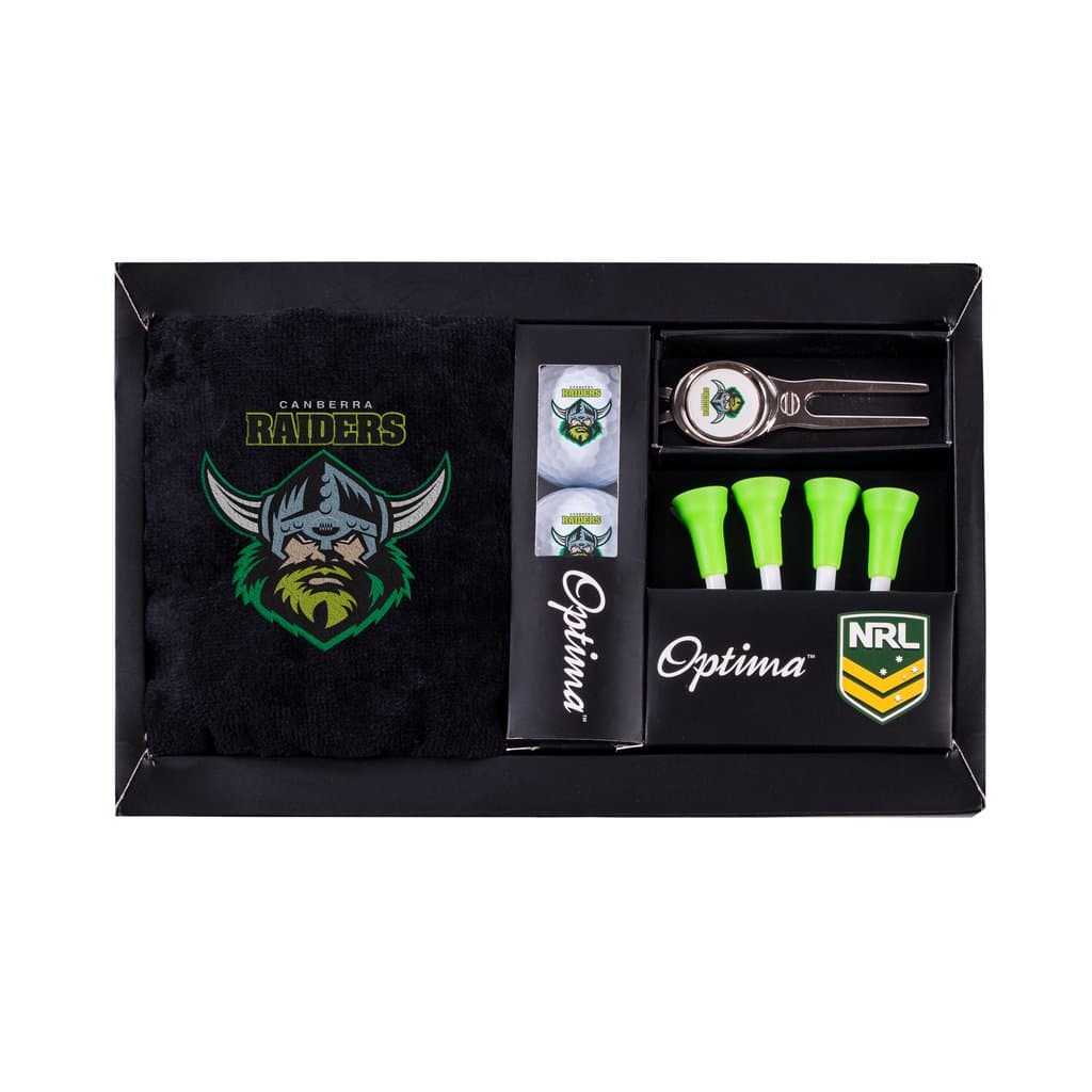 Canberra Raiders NRL Golf Gift Pack