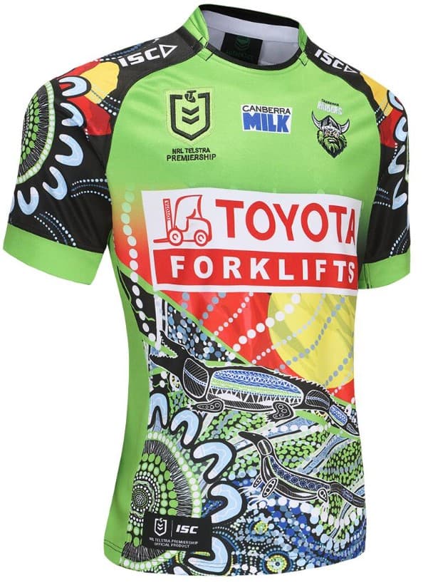 Canberra Raiders 2023 NRL Kids Indigenous Jersey