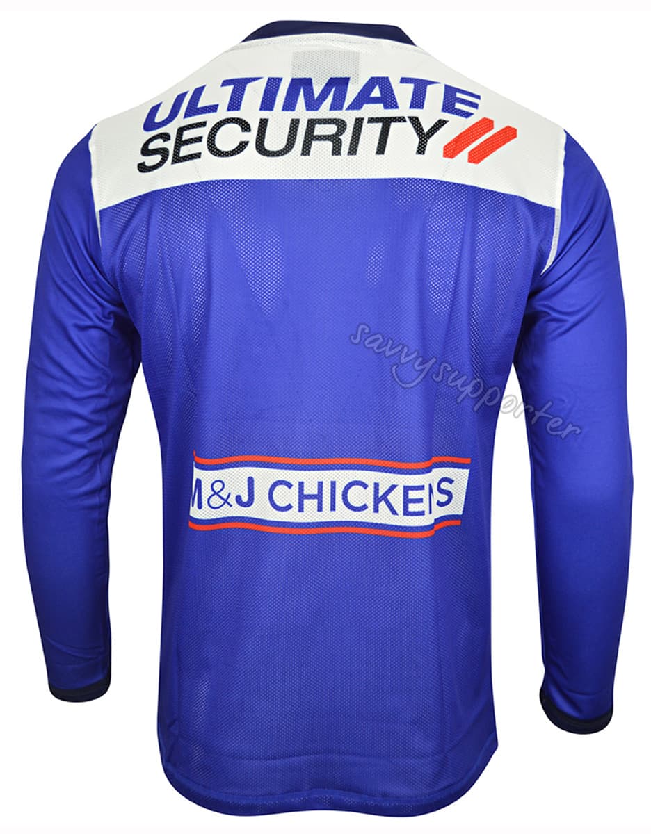 Canterbury Bulldogs NRL Mens Long Sleeve Training Shirt