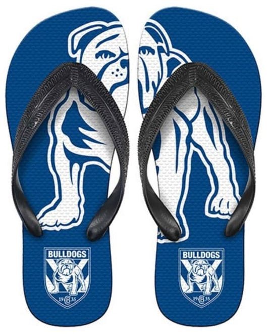 Canterbury Bulldogs NRL Mens Beach Thongs