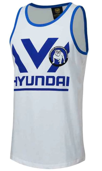 Canterbury Bulldogs NRL Mens Retro Singlet
