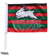 South Sydney Rabbitohs Team NRL Car Flag