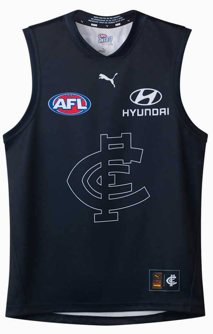 Carlton Blues 2025 AFL Mens Throwback Guernsey