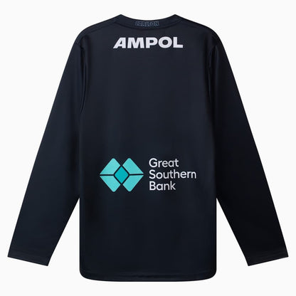 Carlton Blues 2025 AFL Mens Long Sleeve Throwback Guernsey