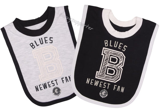 Carlton Blues Baby Bib 2 Pack BNIP