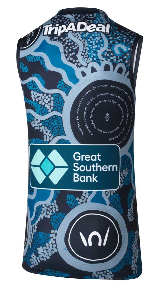 Carlton Blues AFL Mens Indigenous Guernsey