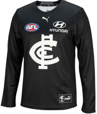 Carlton Blues AFL Mens Long Sleeve Home Guernsey