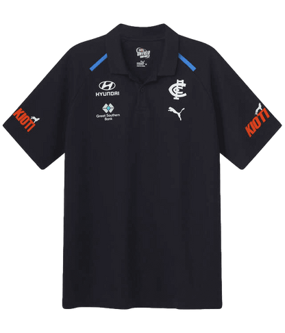 Carlton Blues 2024 AFL Mens Team Polo Shirt