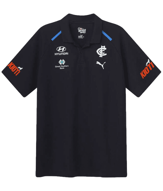 Carlton Blues 2024 AFL Mens Team Polo Shirt