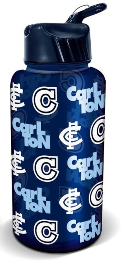 Carlton Blues AFL 1 Litre Flip Drink Bottle