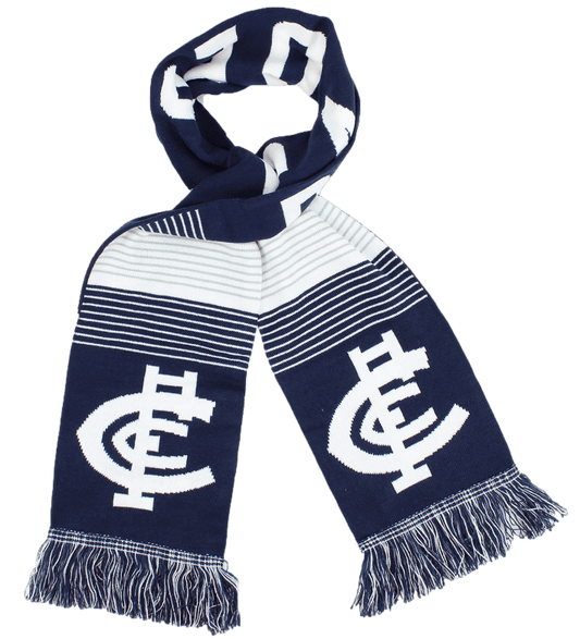 Carlton Blues AFL Adults Linebreak Scarf