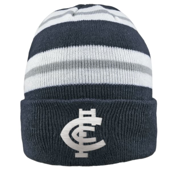 Carlton Blues AFL Adults Wozza Beanie