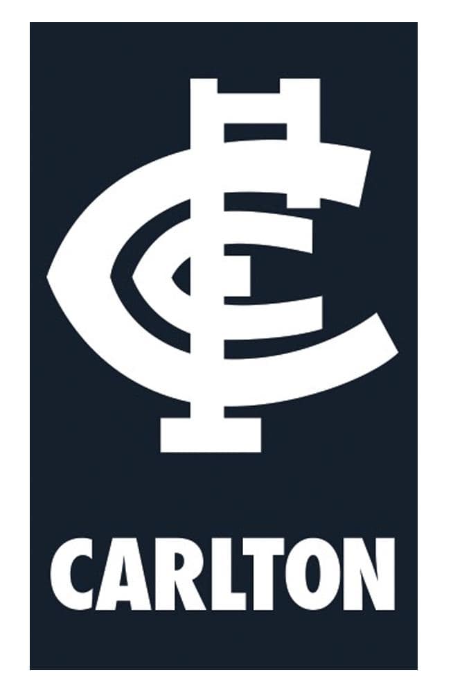 Carlton Blues AFL Supporter Flag 150cm by 90cm