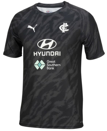 Carlton Blues AFL Mens Navy Training Shirt