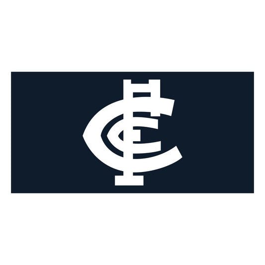 Carlton Blues AFL Team Giant Pole Flag 1800mm by 900mm