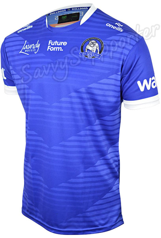 Canterbury Bulldogs 2025 NRL Mens Warm Up Tee