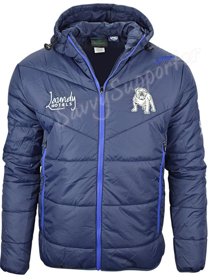 Canterbury Bulldogs NRL Mens Padded Puffer Jacket
