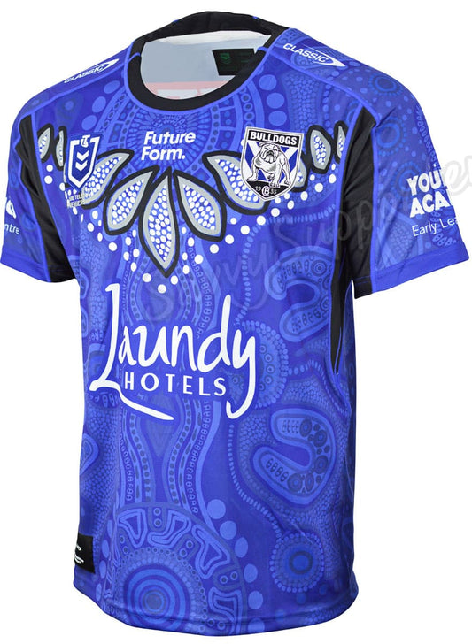 Canterbury Bulldogs 2024 NRL Mens Indigenous Jersey