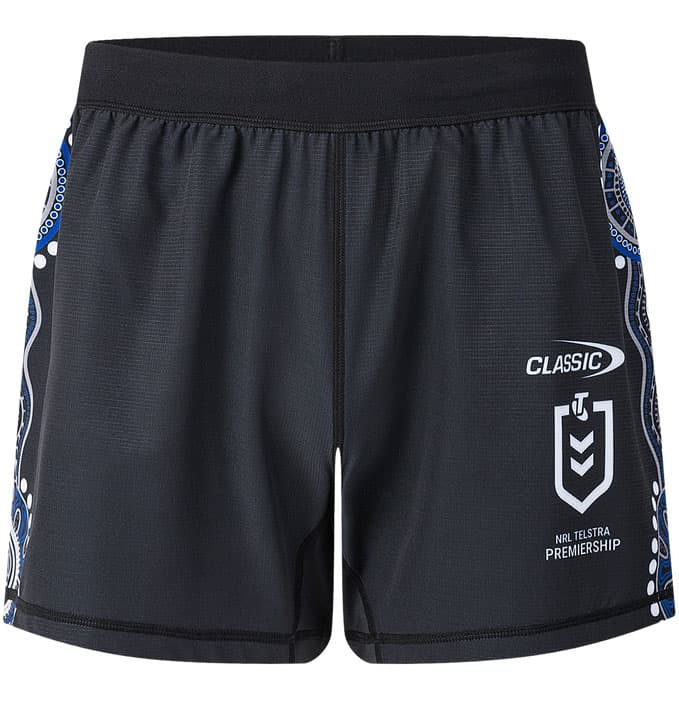 Canterbury Bulldogs 2024 NRL Mens Indigenous Playing Shorts