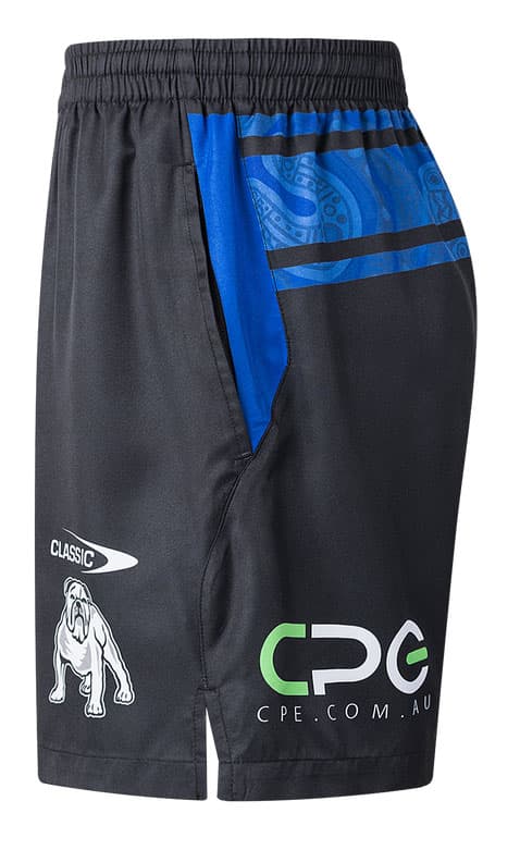Canterbury Bulldogs 2024 NRL Mens Indigenous Training Shorts