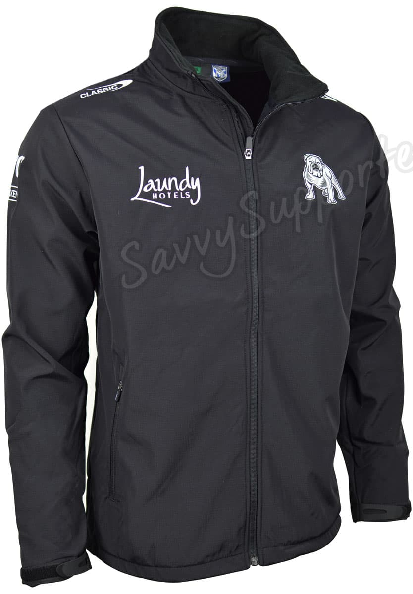 Canterbury Bulldogs 2024 NRL Mens Soft Shell Jacket
