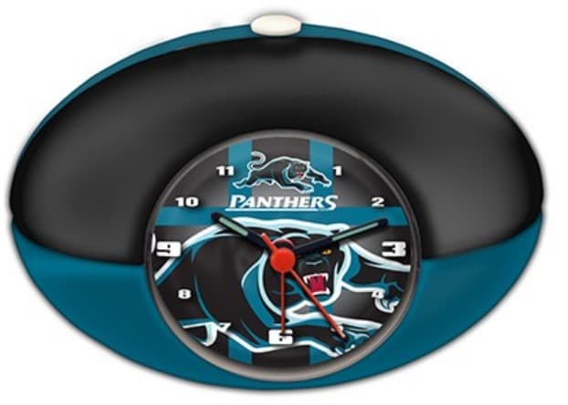 Penrith Panthers NRL Footy Desk Clock