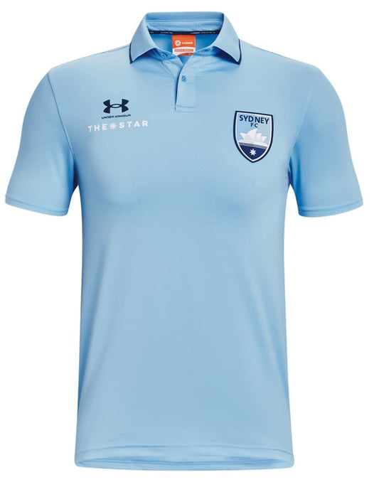 Sydney FC Under Armour Mens Club Polo Shirt