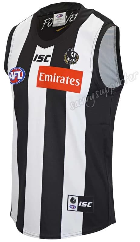 Collingwood Magpies Home Mens AFL Guernsey