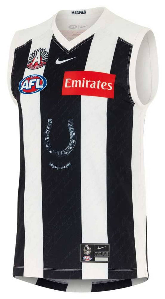 Collingwood Magpies 2025 AFL Mens Anzac Guernsey