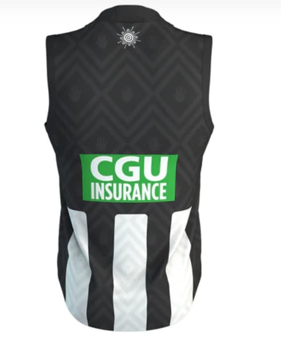 Collingwood Magpies AFL Mens Indigenous Guernsey