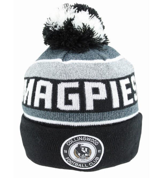 Collingwood Magpies AFL Tundra Beanie